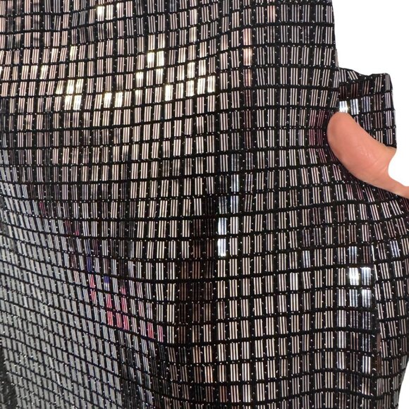 Almost Famous black strappy bodycon cocktail dress size US XL - Picture 6 of 8